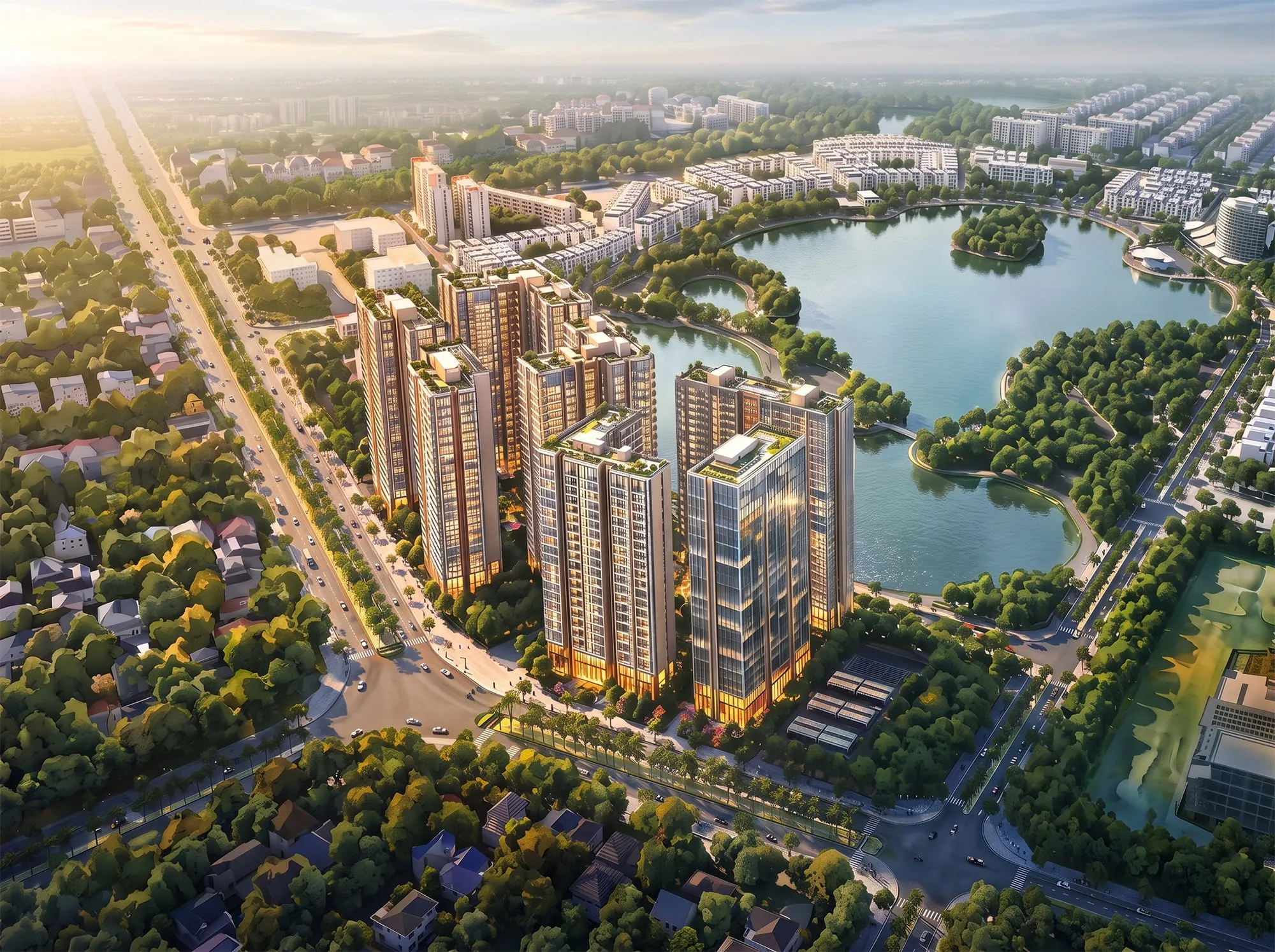 Phối cảnh dự án The 7 Stars Phối cảnh dự án The 7 Stars